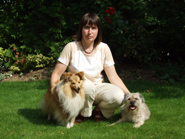 Bild Trainerin mit Ihren Hunden
